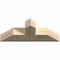 Ekena Millwork Portland Rough Sawn Timber Gable Bracket, Douglas Fir, 36"W x 13"H x 6"D x 6"F, 9/12 Pitch GBW036X13X0606POR00RDF - alternate 3